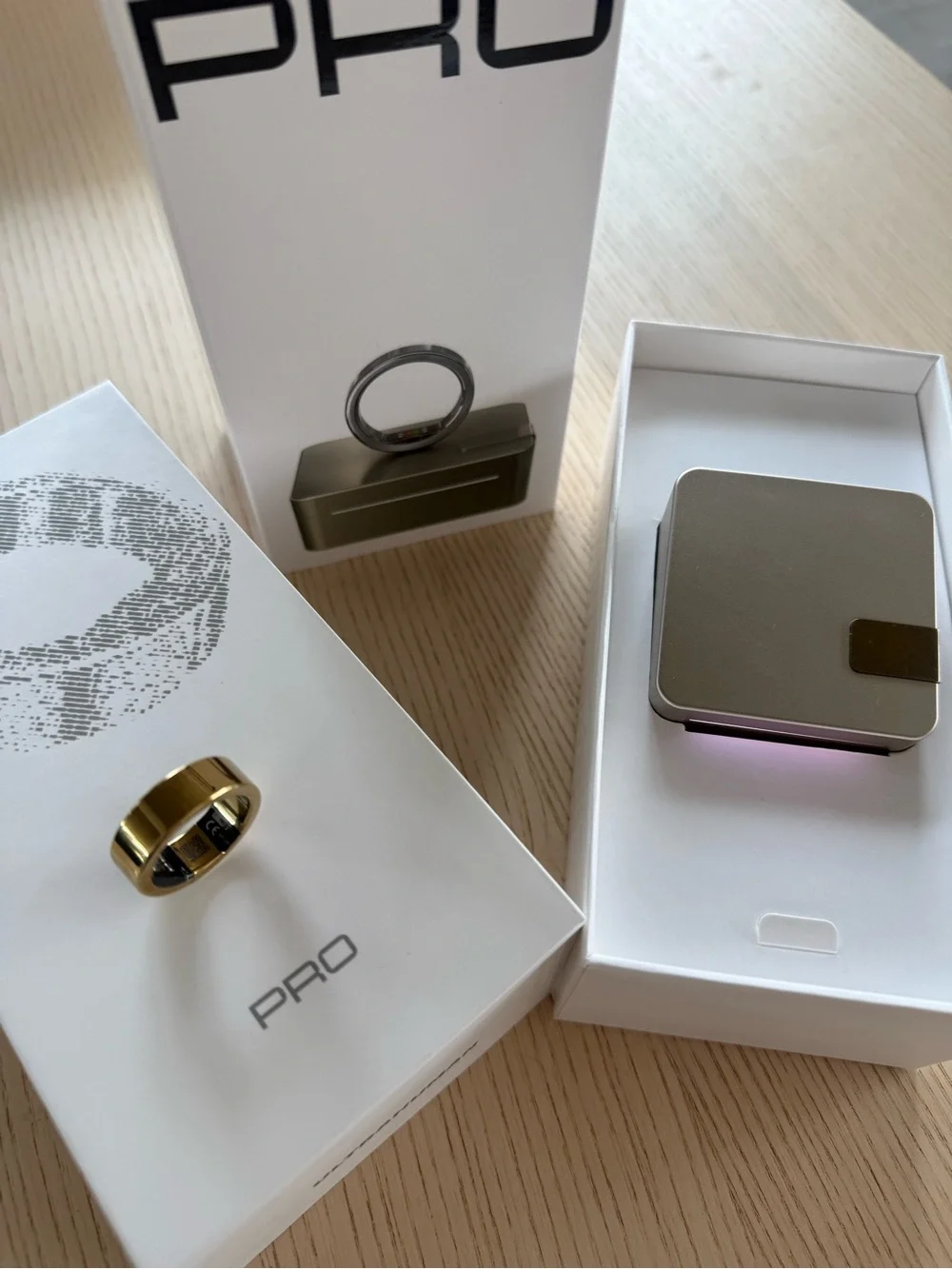 Ultrahuman Ring PRO Smart Ring Bionic Gold - Size 8